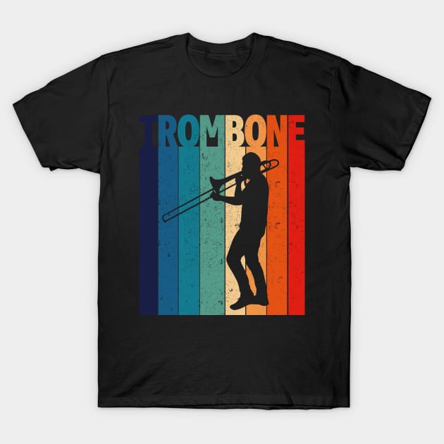 Vintage Trombone T-Shirt by LotusTee